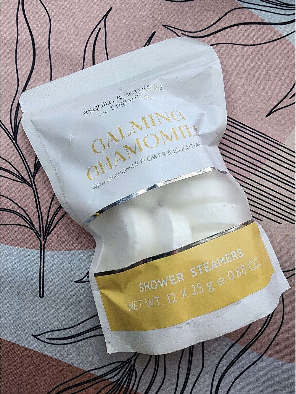 Asquith & Somerset Calming Chamomile Shower Steamers 12 Pack